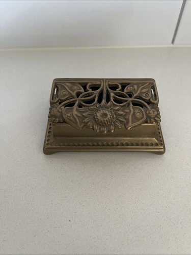 Vintage brass sunflower - vintage,
