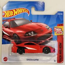 Hot Wheels Toyota Supra Then & Now MK4 Red