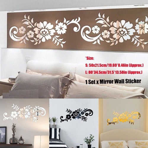 Mirror flower art - mirror,