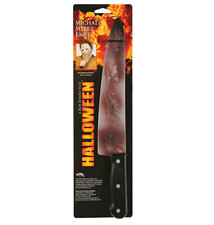 Michael Myers Knife Bloody Weapon Halloween Fancy Dress Costume Prop Official