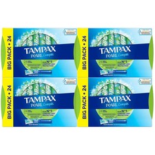 4 x 24 Tampax Pearl Compak