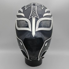Mysterio Lucha Semi Professional Lucha Libre Wrestling Mask Adult Size Black