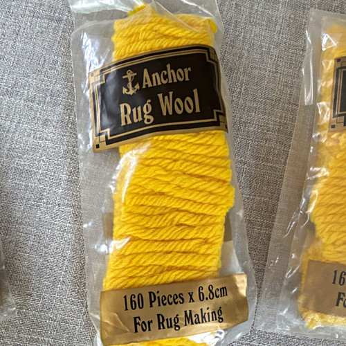 Anchor rug wool - rug, material/wool