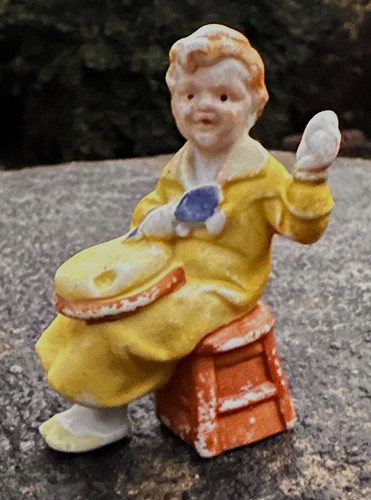 Rare antique bisque christmas - antique,