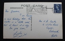 'HAWICK' Hawick, Roxburghshire, Scotland 1969 Slogan postmark on a H. Postcard