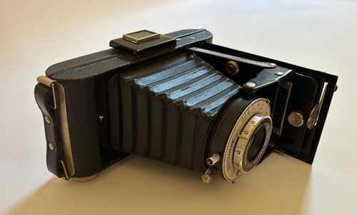 Vintage black brownie folding - vintage,