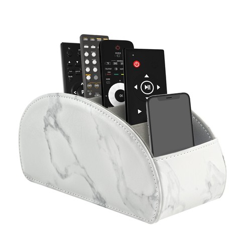 Storage box leather phone - box,