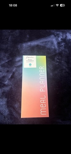 Meal planner notebook - meal,