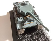 Tiger tank die cast, never played with, never detached from base.