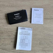 Franklin DMQ-221 Collins English Dictionary Express Edition With Thesaurus 