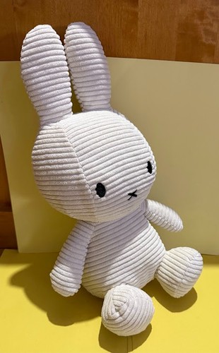 Miffy rabbit cream black - miffy, cream/black