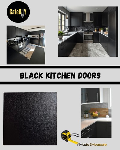 Black textured replacement - black,