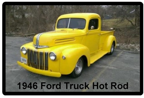 1946 ford truck - ford, rod