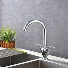Kitchen Tap Mono Bloc Double