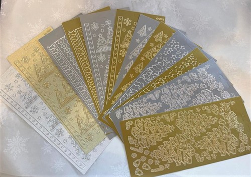 Peel off stickers christmas - off,