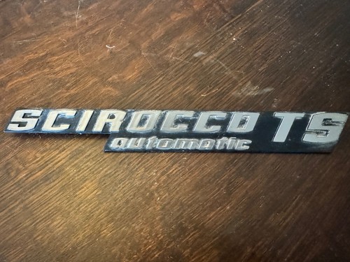 Scirocco automatic badge - vw,