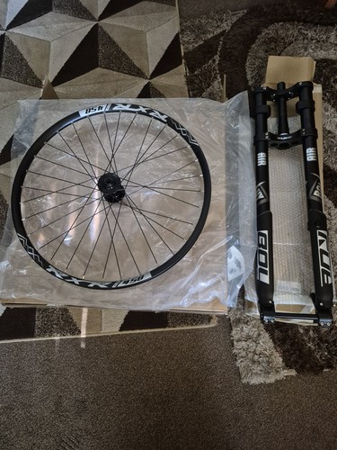 Surron bomber forks - surron/bomber, front