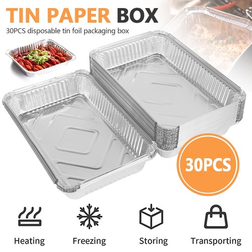 30x aluminium foil roasting - aluminium,