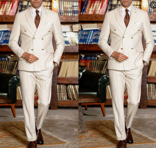 Mens suits double - double, breasted