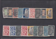Togo 1921-47 Mint Used Part Set King George Native Pictures Palm Trees Overprint