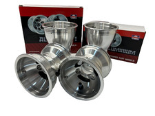 Douglas Go Kart Aluminium Silver 130/210mm Wet Kart Wheel Rims / Tonykart Rotax