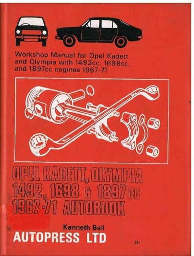 Opel kadett olympia 1 - b,