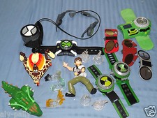 BEN TEN 10 FIGURES VEHICLE WATCH OMNITRIX OMINVERSE WATCHES MULTI LISTING