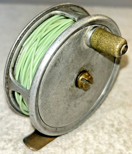 Vintage trout fly - trout, reel