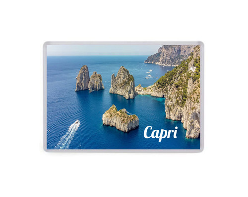 Capri fridge magnet - capri,