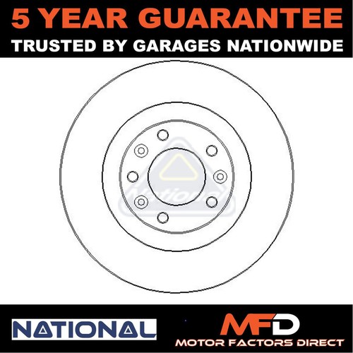 Brake disc rear national - disc,