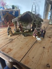 Vintage Christmas Nativity Set