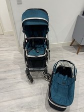 Oyster 3 Stroller With Detachable Carry Cot And Rain Cover - BLUE
