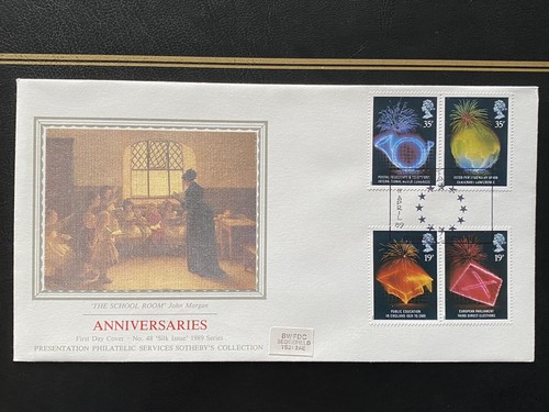1989 fdc anniversaries - 1989, gb
