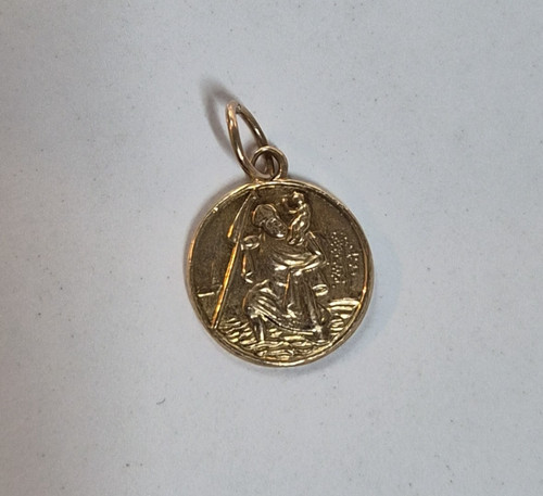 9ct yellow gold round - round, st
