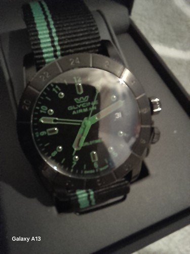 Mens glycine airman worldtimer - glycine,
