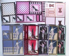 8 Sheets Foiled & Die Cut Deco