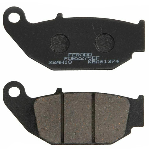 Rear brake pads - pads, ferodo