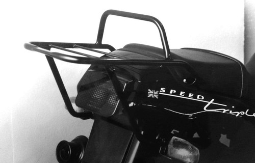 Tubular luggage rack - luggage, top