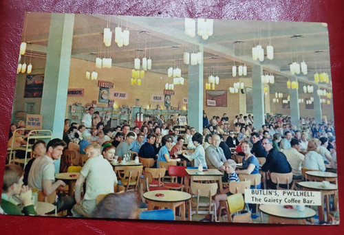 Butlins pwllheli postcard - butlins,
