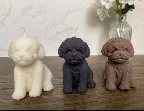 Dog candle gift set - of, 3