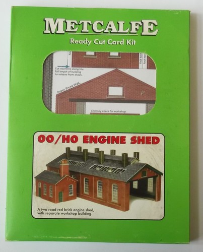 Metcalfe engine loco shed - -,