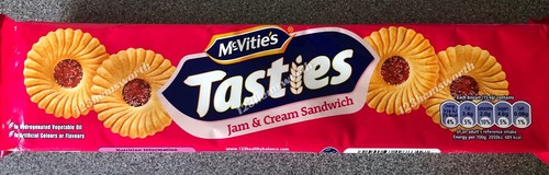 Packs mcvities tasties jam - mcvities, &