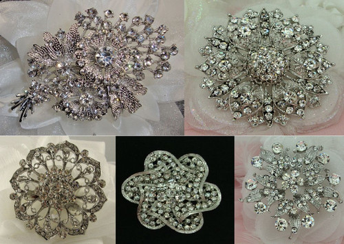 Large vintage look flower - vintage,