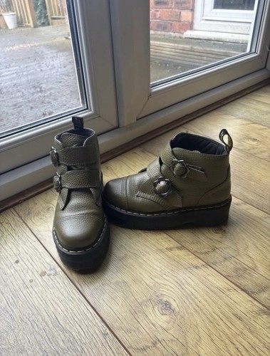 Martens devon flower green - martens,