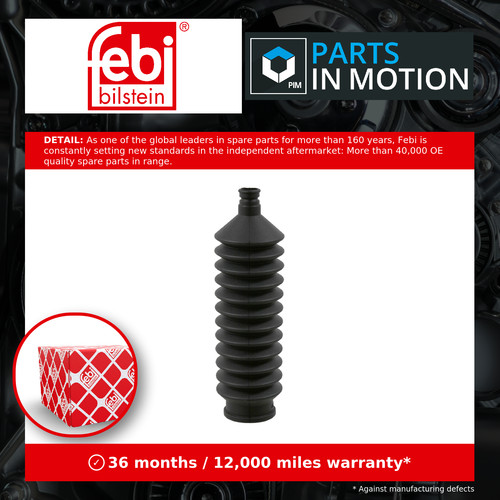 Steering rack boot - boot, fits