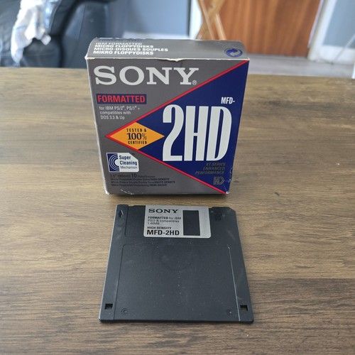 Sony 2hd ibm - 2hd, formatted