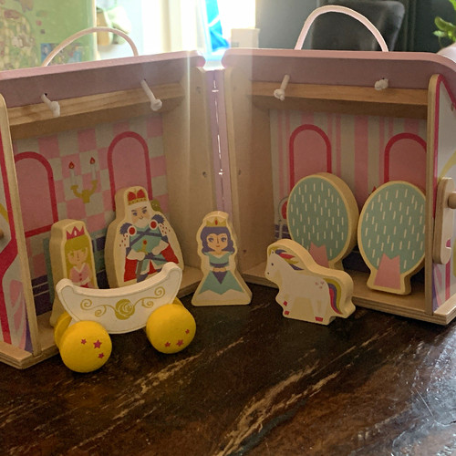 Wooden portable pink - wooden, room