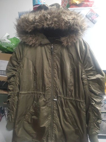 Papaya size winter parka - size,