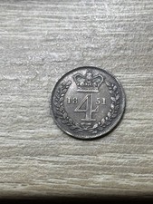 Victoria, Maundy, Fourpence