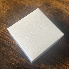 Empty Pandora Charm Bead Box with Foam Insert 5cm 